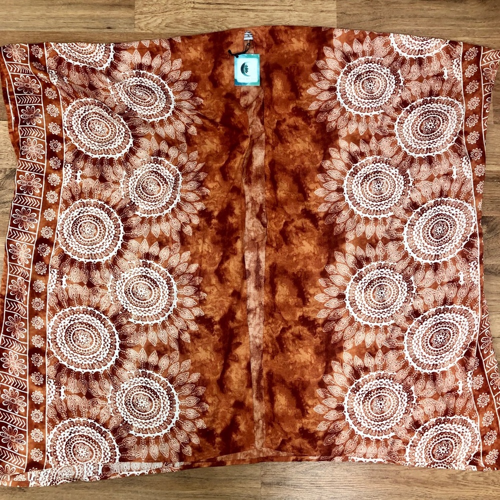 Lotus & Luna Lahaina Mandala Kimono NWT - Picture 6 of 7